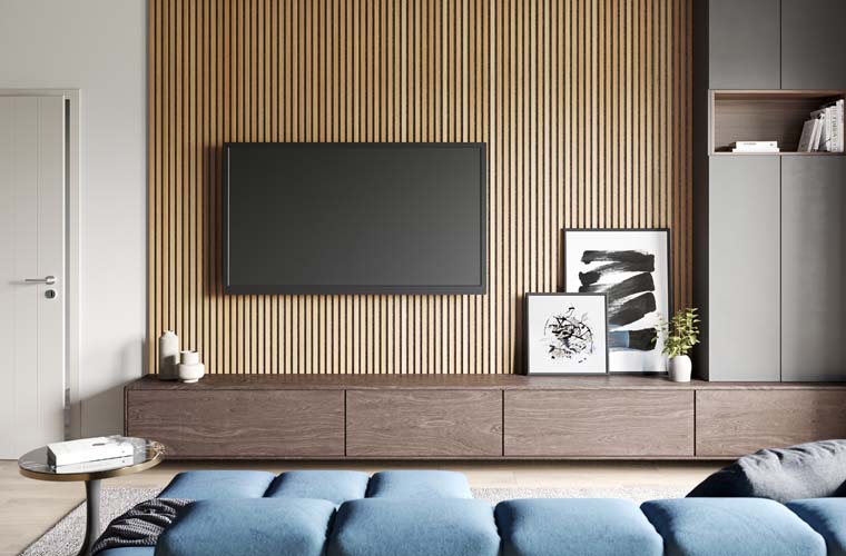 Panneau acoustique murale
